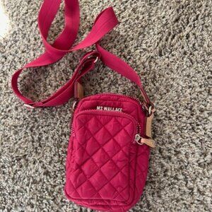 MZ Wallace Small Metro Crossbody Punch Pink